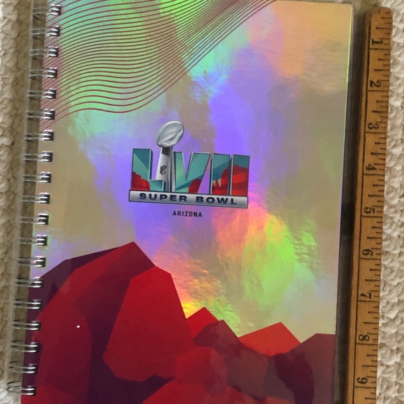 NWT NFL Super Bowl LVII 7x10” collectible notebook - Picture 16 of 16